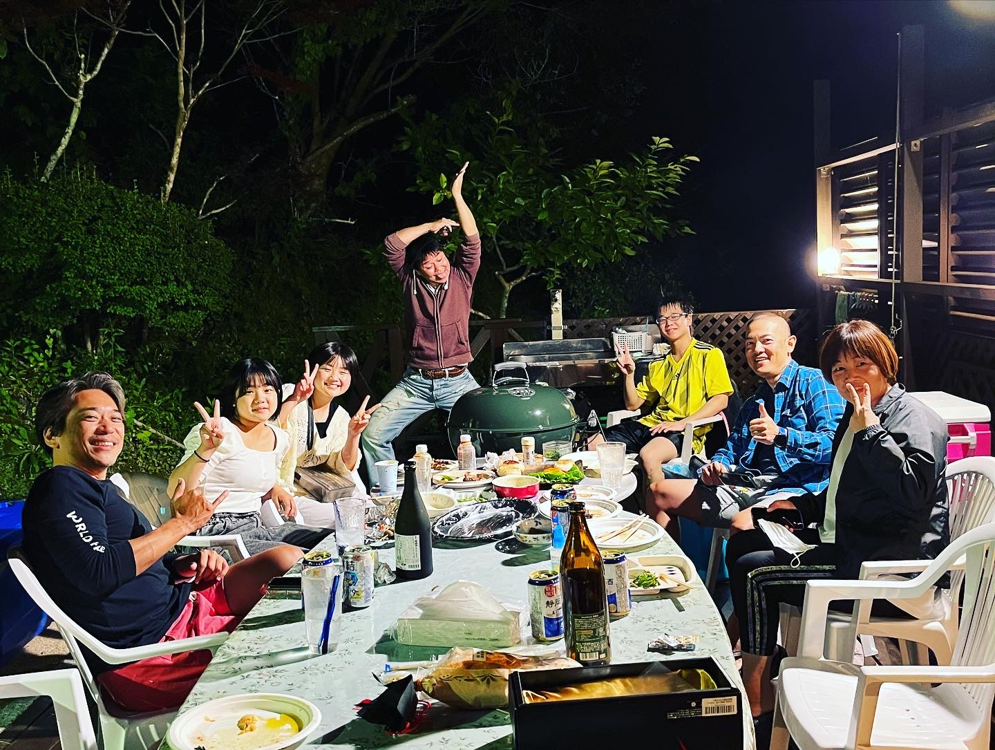 BBQの様子2